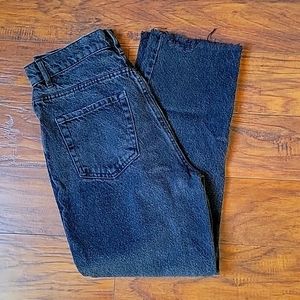 Pacsun distressed black jeans